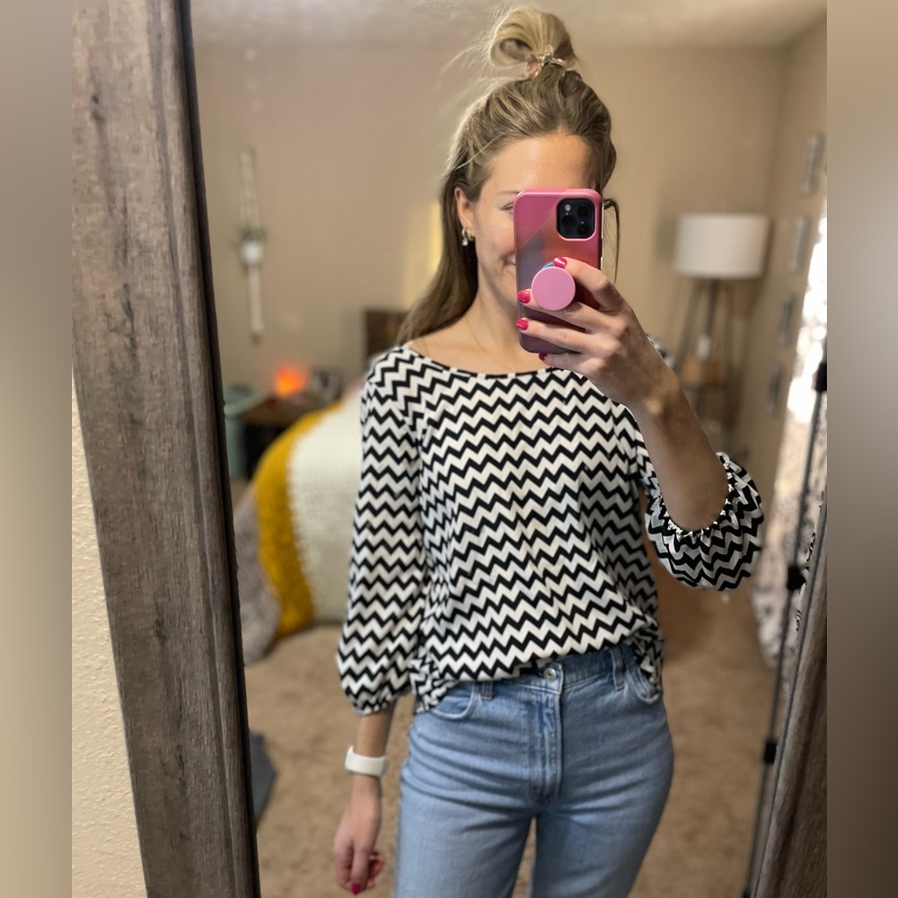 Chevron blouse